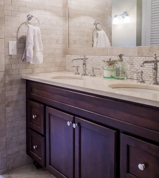 spa bath remodel in loudonville with custom cabinets 537x600